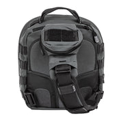 Front view of 5.11 Tactical MOAB™ 6 Sling Pack showing MOLLE webbing and patch panel (56963) | The Fire Center