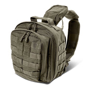 5.11 Tactical Rush MOAB™ 6 Sling Pack 11L (56963) | The Fire Center | The Fire Store | Store |FREE SHIPPING | Featuring a covert pocket at the rear sized for a sidearm, a coms pocket at the shoulder, fleece-lined sunglasses pocket, a pocket built for a 1.5 liter hydration bladder, an admin panel , an an interior compartment perfectly sized for a tablet and accessories, the MOAB is ideal for everyday needs