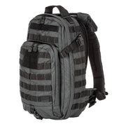 Front view of 5.11 Tactical MOAB™ 10 Sling Pack showing MOLLE webbing and hook & loop patch (56964) | The Fire Center |