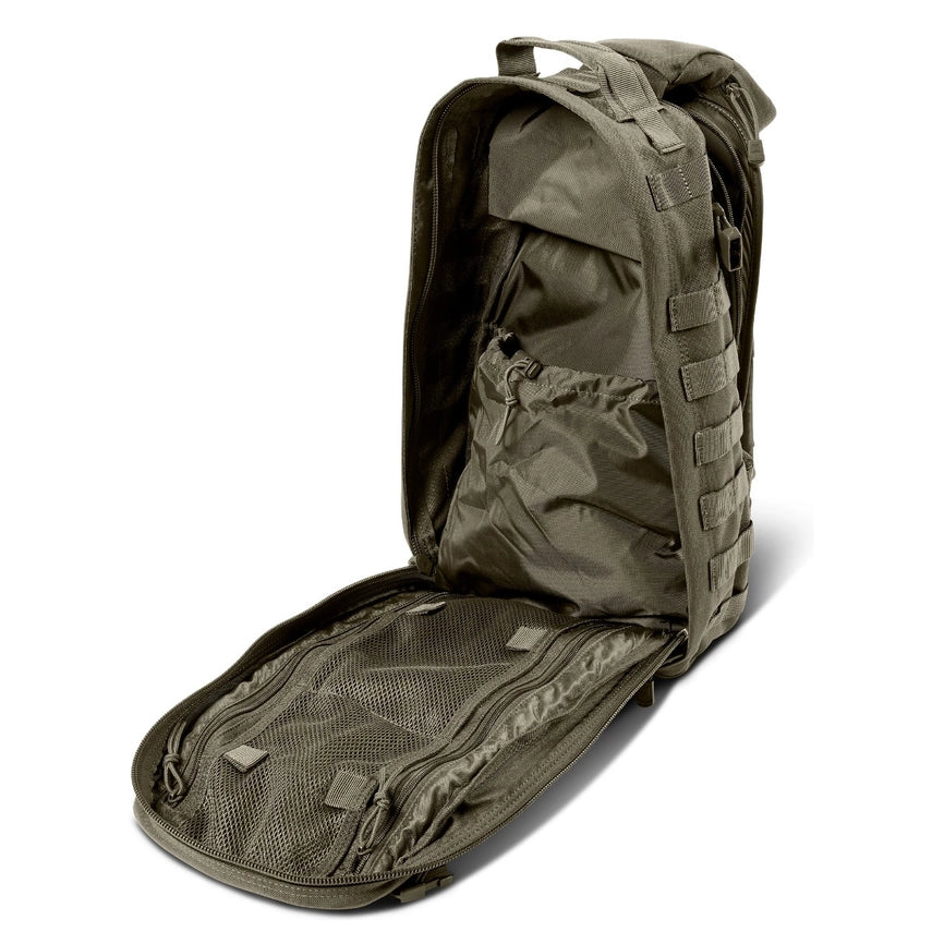 Interior view with admin panel and tablet-compatible sleeve (56964) | The Fire Center |