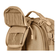 Interior view with admin panel and tablet-compatible sleeve (56964) | The Fire Center |