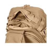 5.11 Tactical Rush Moab™ 10 Sling Pack 18L (56964) | The Fire Center | The Fire Store | Store | Part of the Rush Backpack series, the MOAB 10 is fully ambidextrous, high-performance sling pack loaded with tactical CCW utility. DIMENSIONS Main Compartment - 18.25" H x 9" L x 7.25" DFront pocket - 12.5” H x 8” L x 2” DTotal Capacity - 1,093cubic inch / 18-literWeight - 2.6 lbs