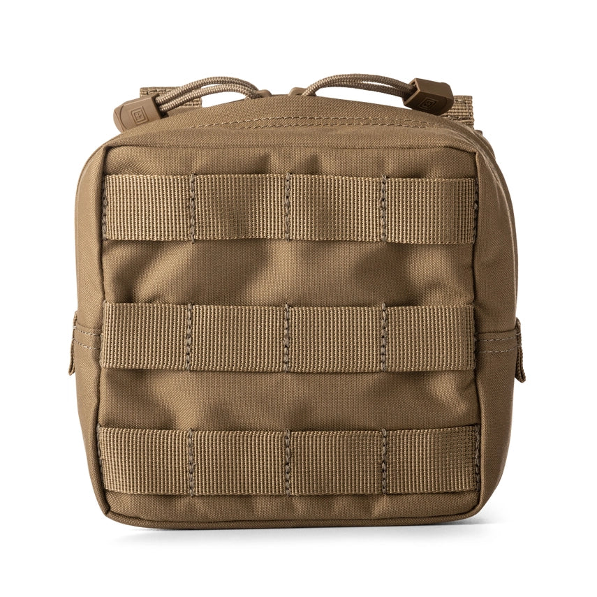 5.11 Tactical 6X6 Pouch (58713) | The Fire Center | The Fire Store | Store |FREE SHIPPING | Designed to mesh seamlessly with 5.11® bags, packs, and duffels, the 6 x 6 Pouch provides lightweight all-weather storage for any application. DIMENSIONS 6" H x 6" W x 3" D Integrates with 5.11® Bags, packs, and duffels