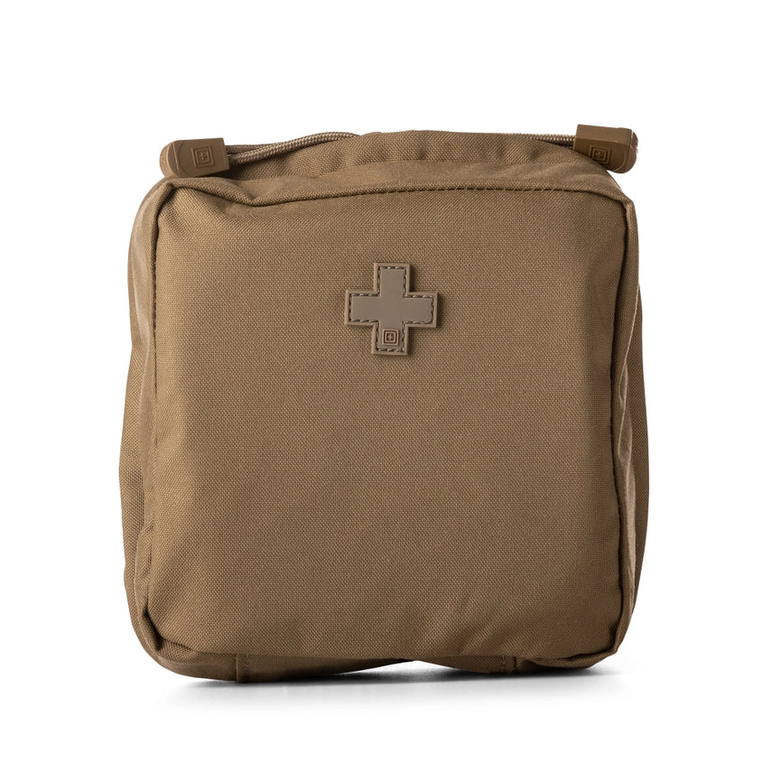 Front view of 5.11 Tactical 6X6 Med Pouch with first aid cross (58715) | The Fire Center