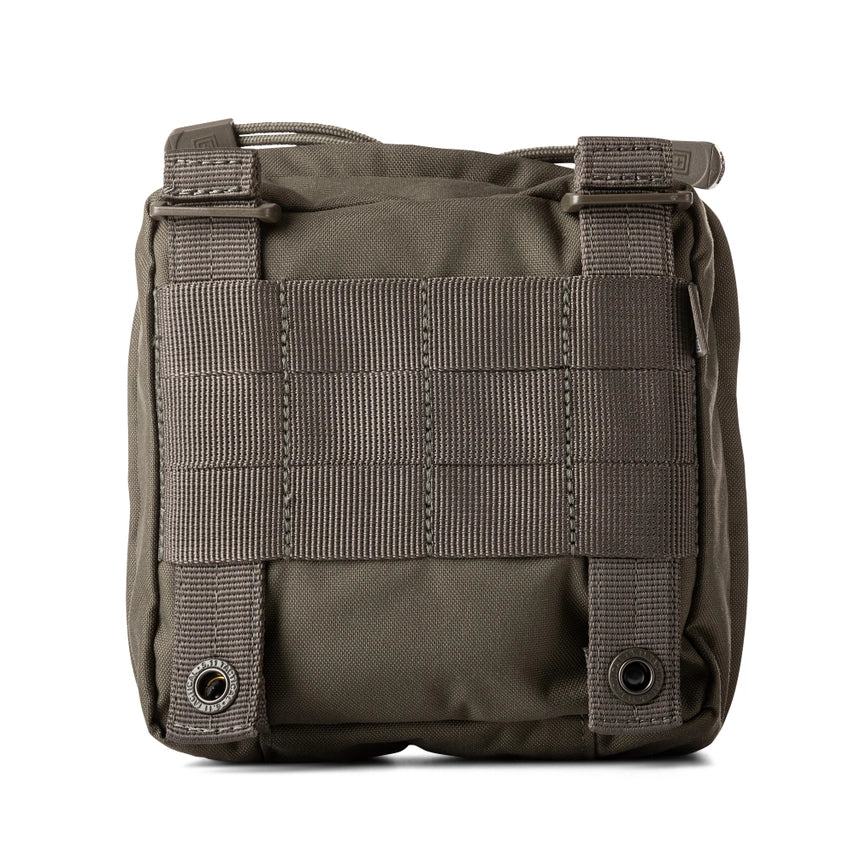 5.11 Tactical 6X6 Med Pouch (58715) | The Fire Center | The Fire Store | Store | The 6.6 Medic Pouch meshes seamlessly with 5.11® bags, packs, and duffels, providing a quick and efficient first aid solution for any application or environment. DIMENSIONS 6.25” H x 6.25” L x 4.25” D main compartment166 cubic inch / 3 liter total capacity