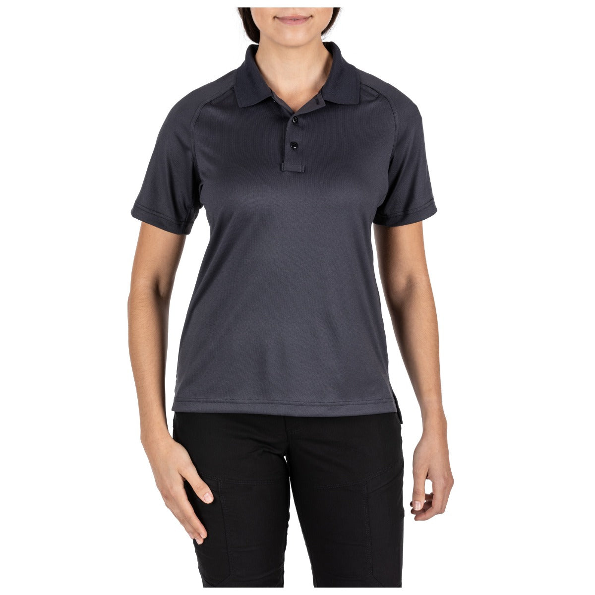 5.11 Tactical Women’s Performance Short Sleeve Polo (61165) | FREE SHIPPING | A new standard in high performance, moisture wicking polo shirts, our Performance line of polyester polo shirts provide superior moisture management technology and quick drying characteristics that allow you to operate at peak levels while remaining cool, comfortable, and in control throughout your shift.