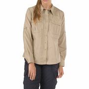 5.11 Tactical Women's Taclite® Pro Long Sleeve Shirt (62070) | The Fire Center | The Fire Store | Store | FREE SHIPPING | One of our most popular designs, the Women's Taclite® Pro Shirt is lightweight, durable, and highly functional, featuring enhanced ventilation for warm climates and a Teflon® finish, this shirt performs time and again, regardless of the elements