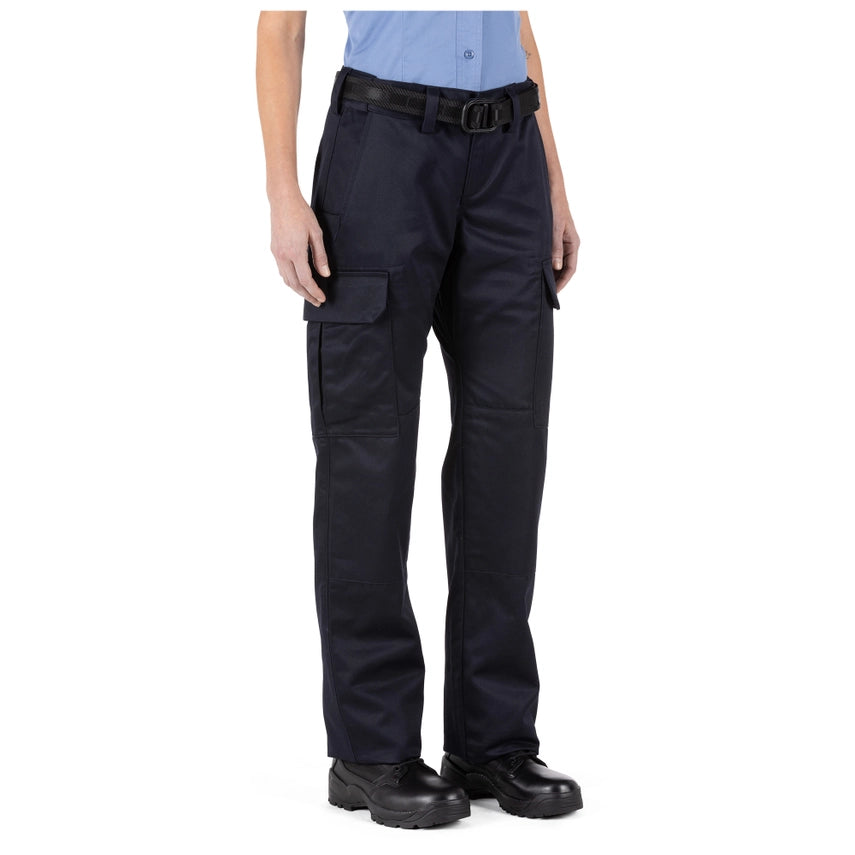 5.11 Tactical Women's Company Cargo Pant 2.0 (64436) | The Fire Center | The Fire Store | Store | When the pressure’s on, and your team is in full rescue mode, the Company Cargo Pant 2.0 helps you stay focused and ready. Designed with proven, station-ready features, this cargo pant is certified to NFPA 1975 (2019 edition).