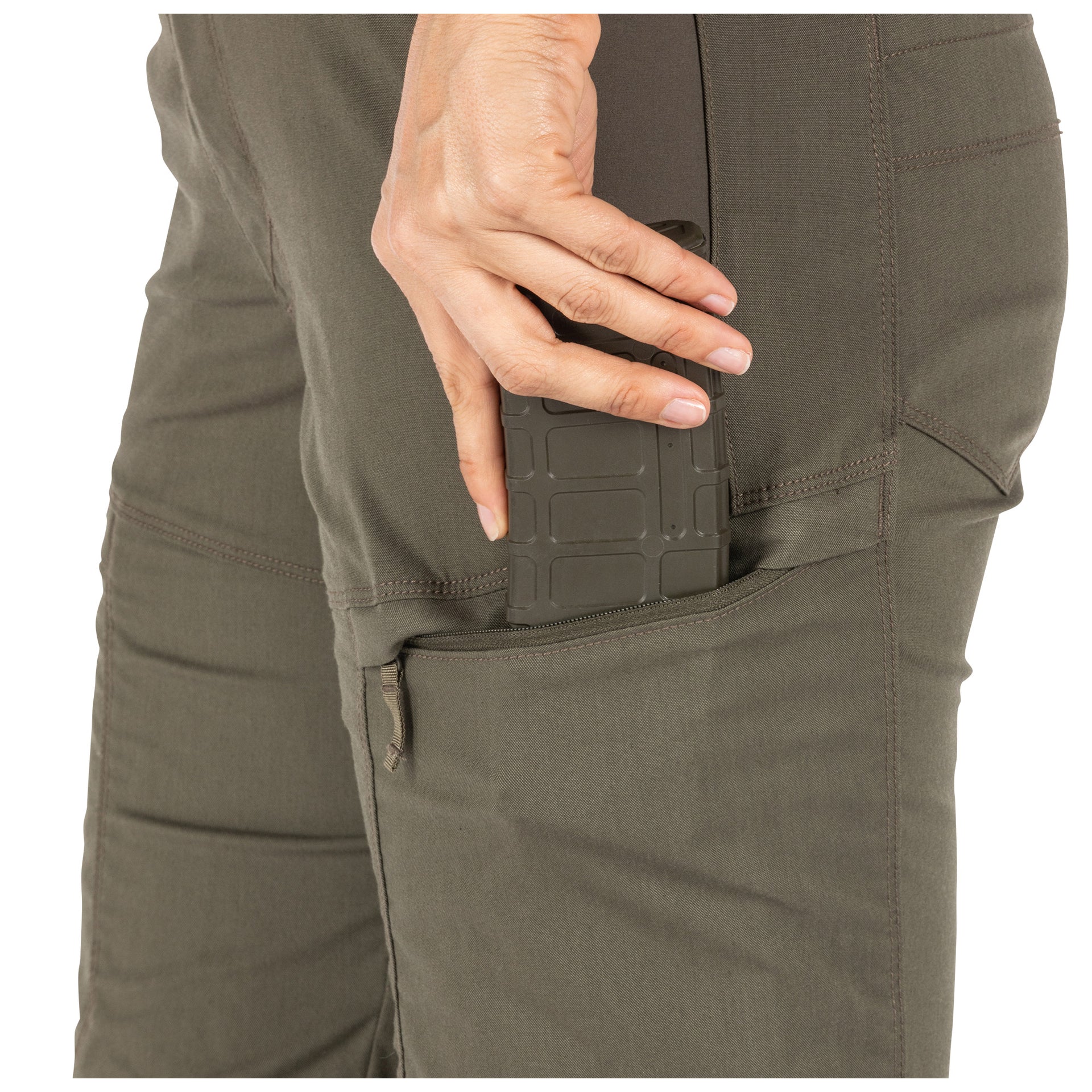 5.11 Tactical Women's Apex™ Pant (64446) | The Fire Center | Fuego Fire Center | FIREFIGHTER GEAR | Flex-Tac® mechanical stretch canvas combined with a Teflon™ finish to deliver unimpeded mobility and supreme stain performance in a woman’s pant. The Women’s Apex Pant has been designed with input from female first responders and they feature a comfort waistband, low profile cargo pockets and extra rear pockets.