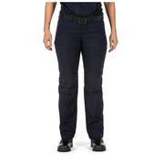 5.11 Tactical Women's Apex™ Pant (64446) | The Fire Center | Fuego Fire Center | FIREFIGHTER GEAR | Flex-Tac® mechanical stretch canvas combined with a Teflon™ finish to deliver unimpeded mobility and supreme stain performance in a woman’s pant. The Women’s Apex Pant has been designed with input from female first responders and they feature a comfort waistband, low profile cargo pockets and extra rear pockets.