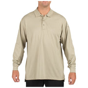5.11 Tactical Jersey Long Sleeve Polo (72360) | The Fire Center | The Fire Store | Store | The first choice in casual uniform wear for law enforcement and fire professionals across the nation and around the world, the Long Sleeve Tactical Polo is designed to meet dress code and functionality requirements for first responders across a broad range of disciplines
