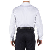 5.11 Tactical Company Long Sleeve Shirt (72515) | The Fire Center | Fuego Fire Center | Firefighter Gear | Ready to answer every call through a busy shift, the Company Shirt backs you with a vital layer of safety (certified to NFPA 1975, 2019 edition) in a high-tech, low maintenance fabric. It’s made with a soft, yet durable cotton twill that’s wrinkle-resistant and stitched with protective Firefly™ thread.