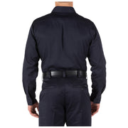 5.11 Tactical Company Long Sleeve Shirt (72515) | The Fire Center | Fuego Fire Center | Firefighter Gear | Ready to answer every call through a busy shift, the Company Shirt backs you with a vital layer of safety (certified to NFPA 1975, 2019 edition) in a high-tech, low maintenance fabric. It’s made with a soft, yet durable cotton twill that’s wrinkle-resistant and stitched with protective Firefly™ thread.