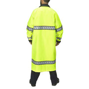 Blauer B.Dry Reversible Raincoat (736) | The Fire Center | Fuego Fire Center | Store | FIREFIGHTER GEAR | FREE SHIPPING | Featuring Blauer's WaterBlock technology, with its custom fit at your neck and cuffs to seal out water, our B.DRY® Reversible Raincoat is the ultimate in wet-weather protection out on the street.  Heavy-duty fabric will stand the test of time, and ANSI 107-2020 Type P Class 3 certification (Hi Vis side) means you'll meet the latest visibility standards.