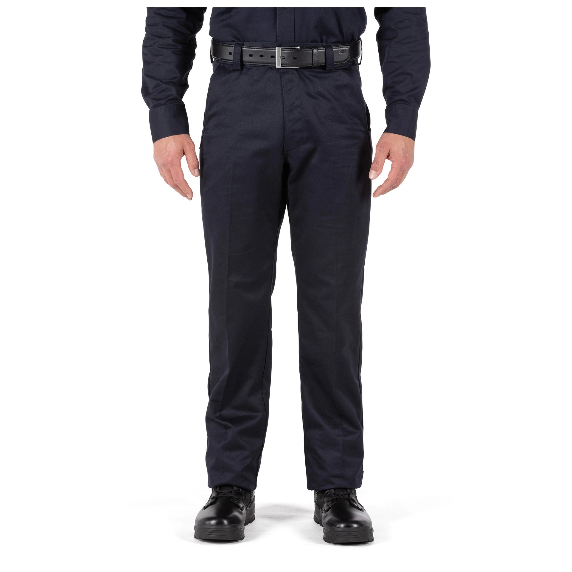 5.11 Tactical Company Pant 2.0 (74508) | The Fire Center | Fuego Fire Center | Firefighter Gear | Under pressure, close to the heat, the Company Pant 2.0 helps you stay focused and ready. Designed with proven, station-ready features, this pant is certified to NFPA 1975 (2019 edition). It’s constructed with a TOUGH COTTON™ finished twill and stitched with heat-resistant Firefly™ thread from top to bottom