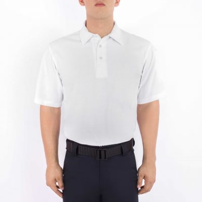 Blauer 813101 moisture-wicking duty polo with no pockets (8131-1) | The Fire Center