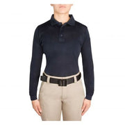 Blauer Women’s Long Sleeve Performance Pro Polo 8144W– Front View