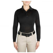 Fire-resistant women’s polo shirt with mic tab and pen pocket 8144W| The Fire Center