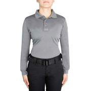 Close-up of no-curl collar and mesh ventilation on Blauer 8144W| The Fire Center