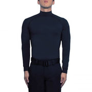 Blauer QuickHeat Mock Turtleneck 8175 – wind-resistant, moisture-wicking, breathable thermal base layer with embroidery-ready collar and athletic fit.| The Fire Center | Fuego Fire Center