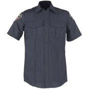 The Fire Store | Fuego Fire Center | Firefighter Gear | Blauer Responder FR Short Sleeve Shirt with Glenguard ® (8213) |  Meet ResponderFR™, the most comfortable FR uniform shirt you’ll ever wear, combining traditional uniform styling with the safety and comfort of soft-touch, fade-resistant certified Kermel® fabric that will look the same after 100 washes as the day you got it.