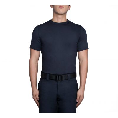 Blauer Action Tri-Blend Short Sleeve T-Shirt (8310) | The Fire Center | The Fire Store | Store | Fuego Fire Center | Firefighter Gear | The best of three popular materials combine to create our Action Tri-Blend T-Shirt. Moisture management keeps you cool and odor free. Unbeatable soft-touch comfort makes this shirt the one to reach for each morning. Athletic fit is not too tight or too loose, perfect for layering or standalone wear.