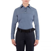 Women’s Blauer ArmorSkin base shirt front view (8371) | The Fire Center | Fuego Fire Center