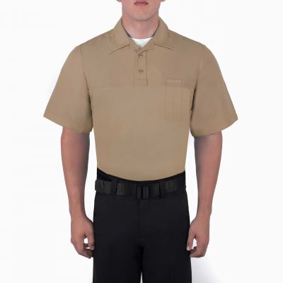 Blauer Short Sleeve Wool ArmorSkin Base Shirt (8472)  | The Fire Center | Fuego Fire Center | Store | FIREFIGHTER GEAR | SS wool Shirt gives the wearer comfort because the fabric has 10% stretch and cuffs can be easily adjusted to fit by the 2-button cuffs