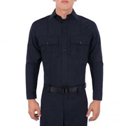 Blauer Long Sleeve Wool SuperShirt (8436) | The Fire Center | Fuego Fire Center | Store | FIREFIGHTER GEAR | This wool SuperShirt® features stretch mesh side panels, zipper placket, deployable reflective trim, and all the other features which make SuperShirt® superior to any other uniform shirt.