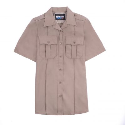 Blauer Short Sleeve Wool SuperShirt (8446)  | The Fire Center | Fuego Fire Center | Store | FIREFIGHTER GEAR | Need a short sleeve uniform shirt with superior function and comfort? With stretch mesh panels, placket zipper, and deployable reflective trim, wool SuperShirt® is the perfect choice for your needs.