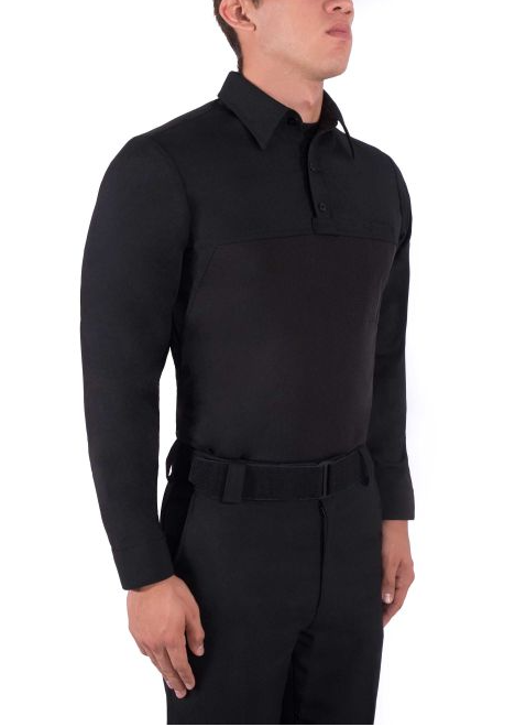 Blauer Long Sleeve Wool Armorskin® Base Shirt (8471) | The Fire Center | The Fire Store | Store | ArmorSkin® wool police uniform long sleeve shirt with moisture-wicking stretch mesh provides quick-dry comfort and body temperature regulation. Durable uniform shirting fabric combined with breathable, moisture-wicking mesh