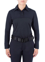 Blauer Women's Long Sleeve Wool Armorskin®Base Shirt (8471W) | The Fire Center | The Fire Store | Store | ArmorSkin® wool women's long sleeve police uniform shirt with moisture-wicking stretch mesh provides quick-dry comfort and body temperature regulation. Durable uniform shirting fabric combined with breathable, moisture-wicking mesh fabric creates the ultimate performance long sleeve women's uniform