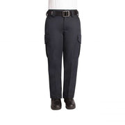 Blauer Side-Pocket Fireman Polyester Pants 8655WT front view - firefighter cargo pants with TunnelFlex waistband | The Fire Center
