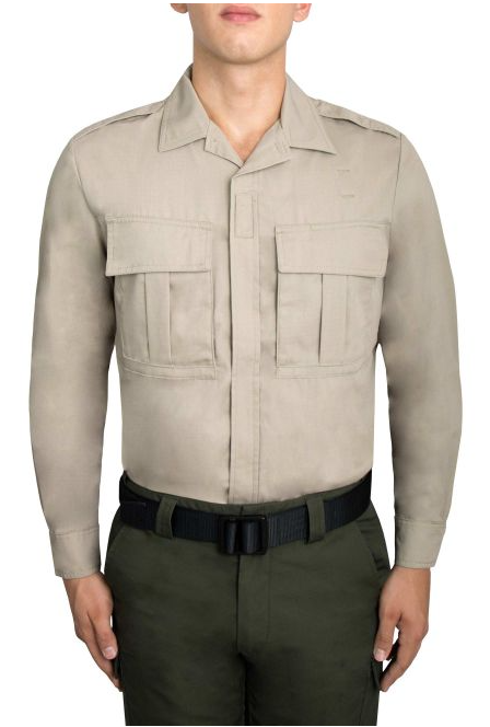 Blauer TenX™ Long Sleeve BDU Shirt (8731) | The Fire Center | The Fire Store | Store | Our TenX™ B.DU shirt is action ready and function driven. We've combined the best elements from battle dress, patrol and elite athletics to create a rugged yet comfortable uniform shirt. Stretch mesh side, underarm and bi-swing shoulder panels provide unsurpassed mobility and extreme breathability.