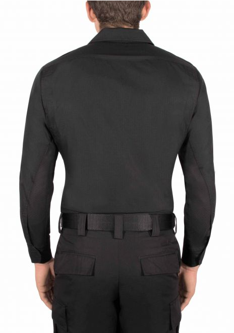 Blauer TenX™ Long Sleeve BDU Shirt (8731) | The Fire Center | The Fire Store | Store | Our TenX™ B.DU shirt is action ready and function driven. We've combined the best elements from battle dress, patrol and elite athletics to create a rugged yet comfortable uniform shirt. Stretch mesh side, underarm and bi-swing shoulder panels provide unsurpassed mobility and extreme breathability.