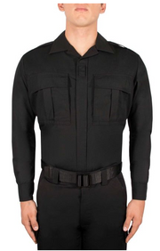 Blauer TenX™ Long Sleeve BDU Shirt (8731) | The Fire Center | The Fire Store | Store | Our TenX™ B.DU shirt is action ready and function driven. We've combined the best elements from battle dress, patrol and elite athletics to create a rugged yet comfortable uniform shirt. Stretch mesh side, underarm and bi-swing shoulder panels provide unsurpassed mobility and extreme breathability.
