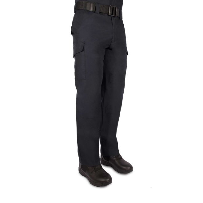 Firefighter wearing water-resistant Blauer TenX™ B.DU 8831 pants with multiple cargo pockets| The Fire Center