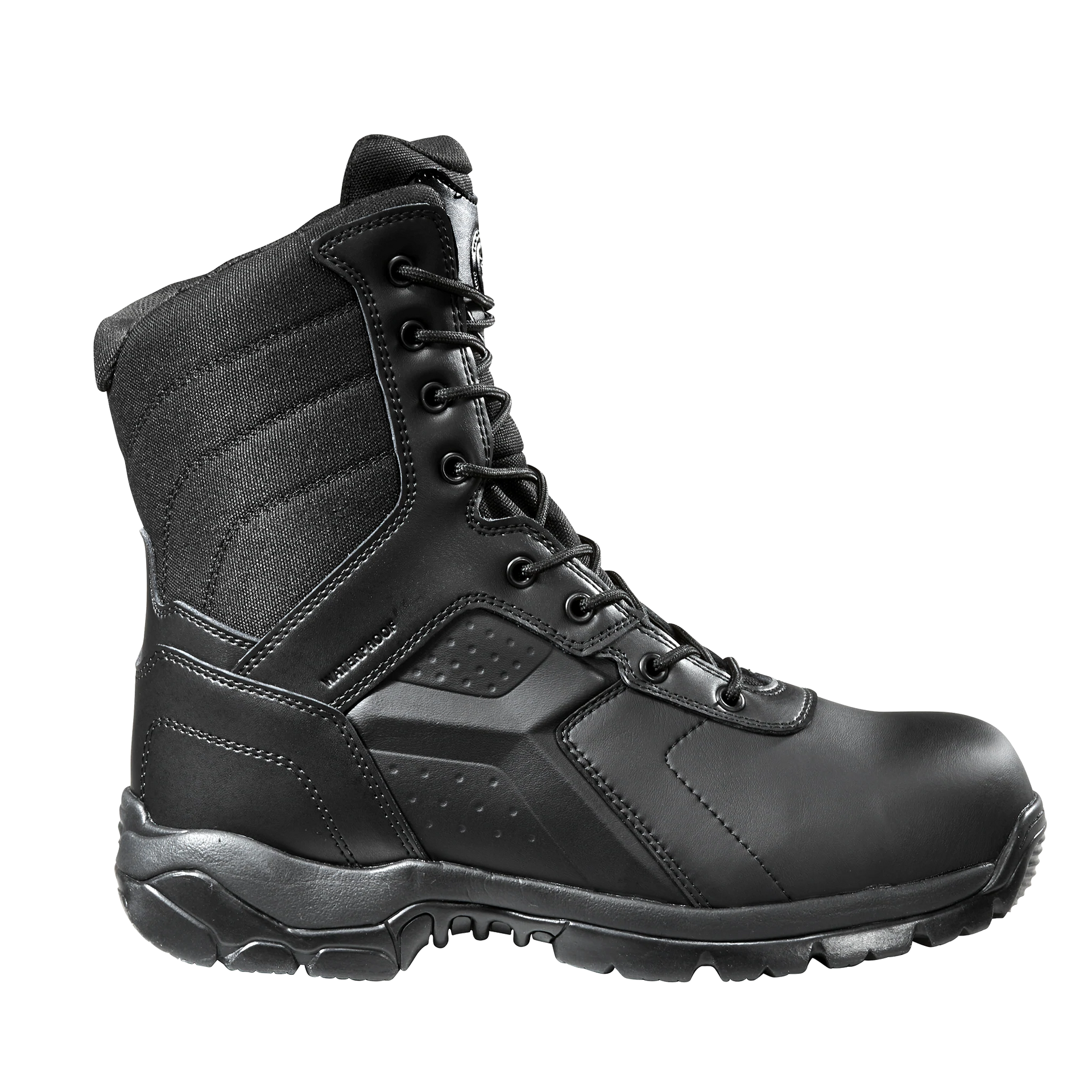 Black Diamond Battle Ops 8-inch Side Zip Tactical Boot | The Fire Center | The Fire Store | Store | Fuego Fire Center | Firefighter Gear | Our men's waterproof tactical boot is light and flexible. The EVA mid-sole provides shock absorbing comfort while the fiberglass shank offers support and torsional rigidity.  The Battle Ops durable rubber outsole delivers slip resistant traction for any terrain and our removable custom fit footbed provides all day comfort