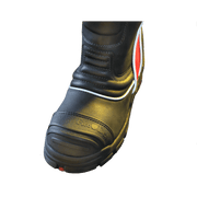 Fire-Dex Leather Boot (FDXL200)  | Fire Store | Fuego Fire Center | Firefighter Gear | Built to keep you energized during long 24 hour days, the FDXL200 Structural Firefighting Boot outperforms standards with a combination of technologies and materials that make it the best choice for slip resistance, flame resistance, liquid and bacterial protection, comfort and durability. Certified to NFPA 1971 & 1992