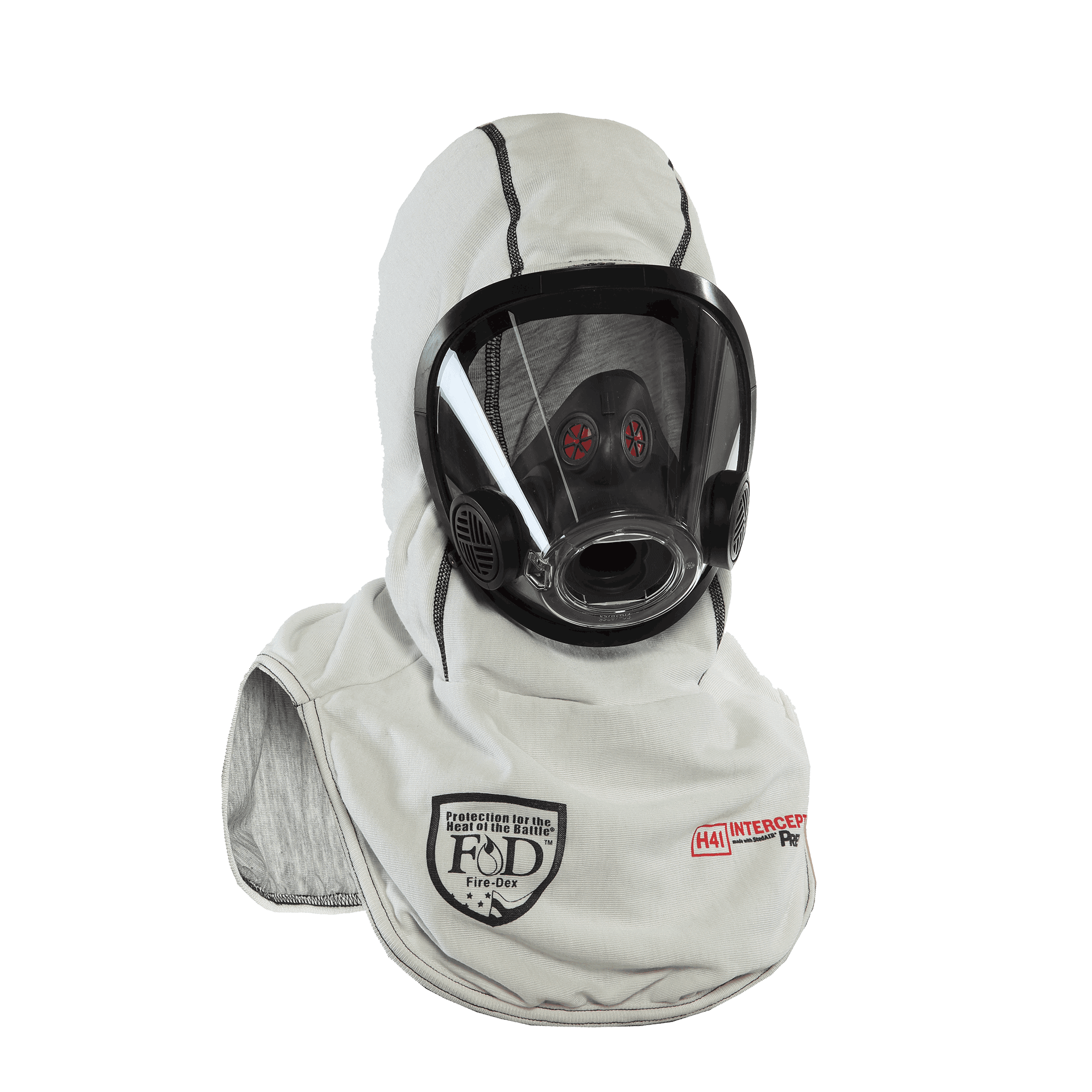 Fire-Dex H41 Interceptor with Stedair® Prevent | The Fire Center | The Fire Store | Store | Fuego Fire Center | Firefighter Gear | Made with Stedair® PREVENT, the H41 Interceptor Hood is built for durability and blocks 99.9% of persistent fireground carcinogens, even after 100 washes.