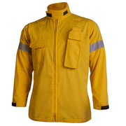 CrewBoss 7.0 oz Sigma 4 Star Nomex IIIA Yellow Wildland Gen II Response Jacket (WLS0772)| The Fire Center | Fuego Fire Center | FIREFIGHTER GEAR | The future of single layer wildland PPE has arrived with the introduction of the CrewBoss Gen II Response Jacket. This NFPA 1977 certified jacket achieves new levels of breathability, thermal protection, and comfort.