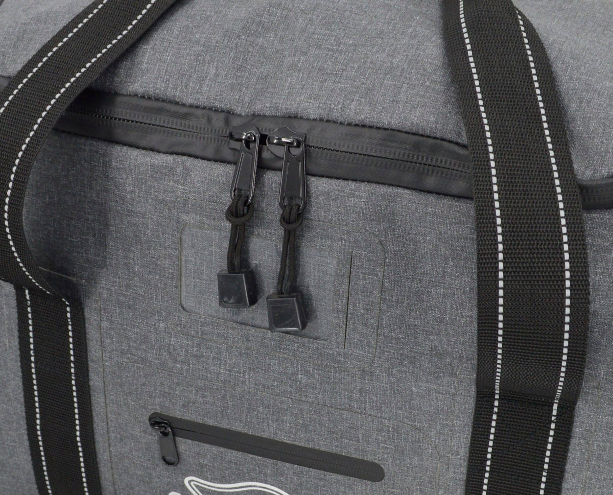 Lightning X TPU Laminated Carcinogen Resistant Turnout Gear Dry Bag | The Fire Center | Fuego Fire Center | FIREFIGHTER GEAR | The LXFB99 is the first gear bag of its kind designed to protect firefighters from prolonged exposure to carcinogens and off-gassing from contaminated turnout gear until the gear can be cleaned and sanitized at the station. The bag is made with water and air tight TPU (thermoplastic polyurethane) fabric and self-healing, water resistant zippers.