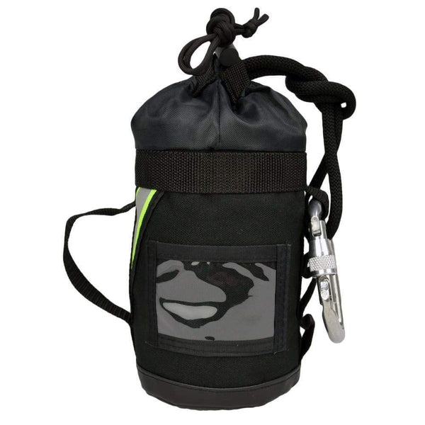 Lightning X Deluxe Personal Rope Bag (w/ Rope & Carabiner) (LXRB5-KT) | The Fire Center | Fuego Fire Center | Store | FIREFIGHTER GEAR | FREE SHIPPING | The LXRB5-KT is a personal rope bag and escape kit. This kit includes 40′ of 8mm NFPA escape rope and an NFPA screw-lock carabiner. This is the perfect size for use as a bailout bag, individual RIT line or even a water rescue throw bag.