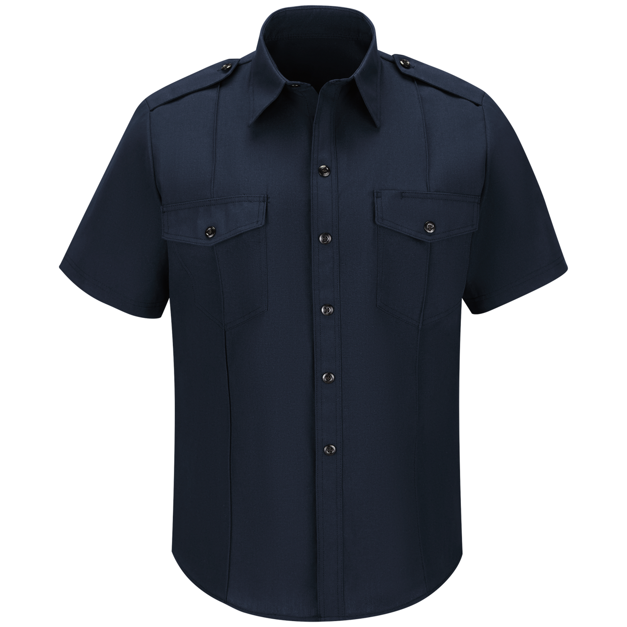 Workrite Men's Classic Short Sleeve Fire Chief Shirt (FSC6) | The Fire Center | Fuego Fire Center | Store | FIREFIGHTER GEAR | This short sleeve Fire Chief's shirt features working epaulets, plus design details for a more professional look and better fit.