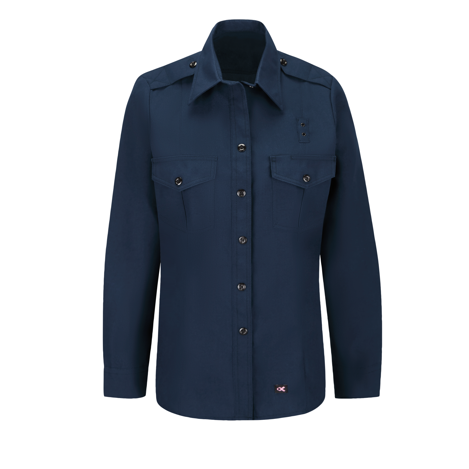 Workrite Women's Classic Long Sleeve Fire Chief Shirt (FSC1) | The Fire Center | Fuego Fire Center | Store | FIREFIGHTER GEAR | FREE SHIPPING | Made with durable, flame-resistant Nomex® IIIA fabric and autoclaved with our proprietary PerfectPress® process to give you a professional appearance that lasts. Designed specifically with women in mind.