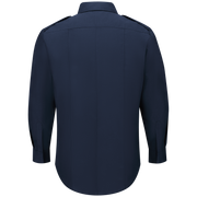 Workrite Men's Classic Long Sleeve Fire Chief Shirt (FSC4) | The Fire Center | Fuego Fire Center | Store | FIREFIGHTER GEAR |  Made with durable, flame-resistant Nomex® IIIA fabric and autoclaved with our proprietary PerfectPress® process to give you a professional appearance that lasts. Lined, banded collars support collar brass. Double-needle stitching reinforces front placket.