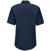 Workrite Women's Classic Short Sleeve Fire Chief Shirt (FSC7) | The Fire Center | Fuego Fire Center | Store | FIREFIGHTER GEAR | Made with durable, flame-resistant Nomex® IIIA fabric and autoclaved with our proprietary PerfectPress® process to give you a professional appearance that lasts. Designed specifically with women in mind.