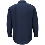 Workrite Men's Classic Long Sleeve Fire Officer Shirt (FSE0) |  The Fire Center | Fuego Fire Center | Store | FIREFIGHTER GEAR | Our classic Fire Officer's shirt is made with durable, flame-resistant Nomex® IIIA fabric and autoclaved using our proprietary PerfectPress® process to give you a professional appearance that lasts. Featuring details like lined, banded collars and reinforced stitching, designed to support your needs.