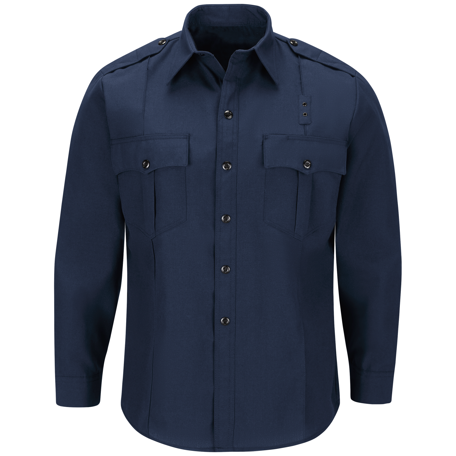 Workrite Men's Classic Long Sleeve Fire Officer Shirt (FSE0) |  The Fire Center | Fuego Fire Center | Store | FIREFIGHTER GEAR | Our classic Fire Officer's shirt is made with durable, flame-resistant Nomex® IIIA fabric and autoclaved using our proprietary PerfectPress® process to give you a professional appearance that lasts. Featuring details like lined, banded collars and reinforced stitching, designed to support your needs..