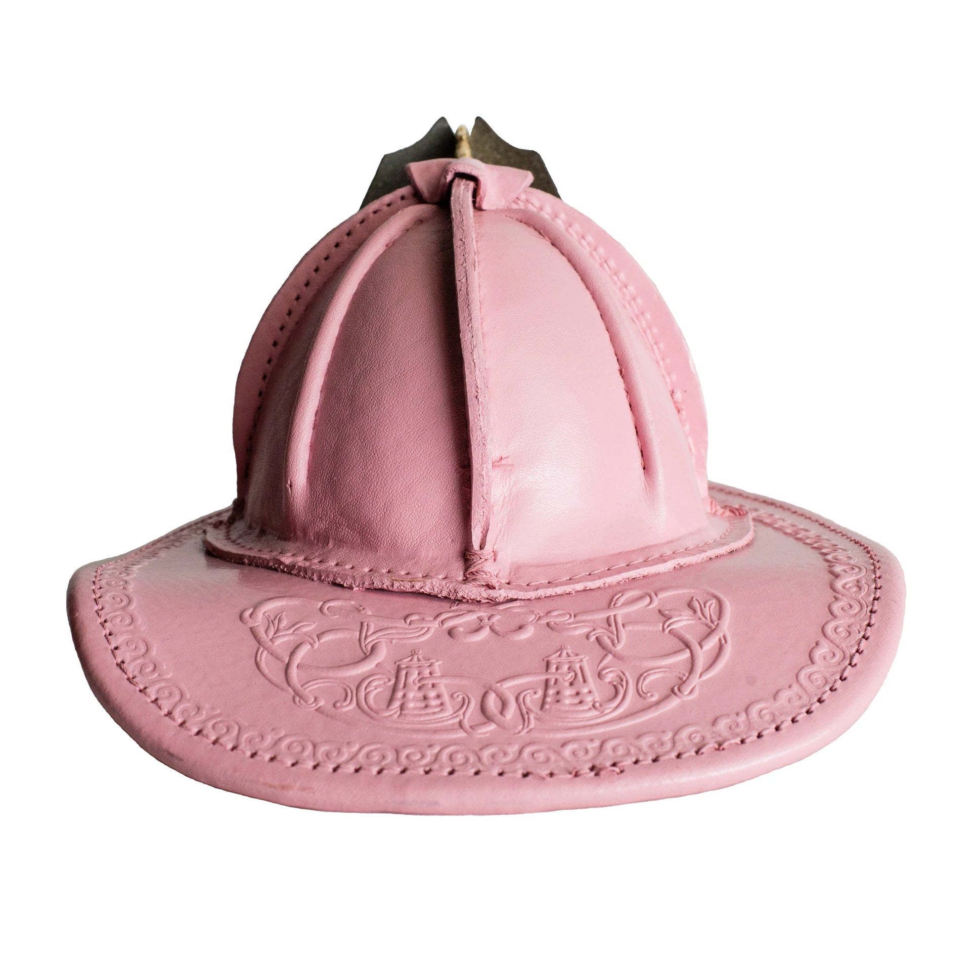 Phenix Leather Collectibles- The San Franciscan | The Fire Center | Fuego Fire Center | Store | FIREFIGHTER GEAR | With the same quality and attention to detail you would expect from our fire helmets we bring you our custom presentation leather helmet.  These helmets make wonderful presentation pieces and can be customized with your logo, creed, motto, etc.